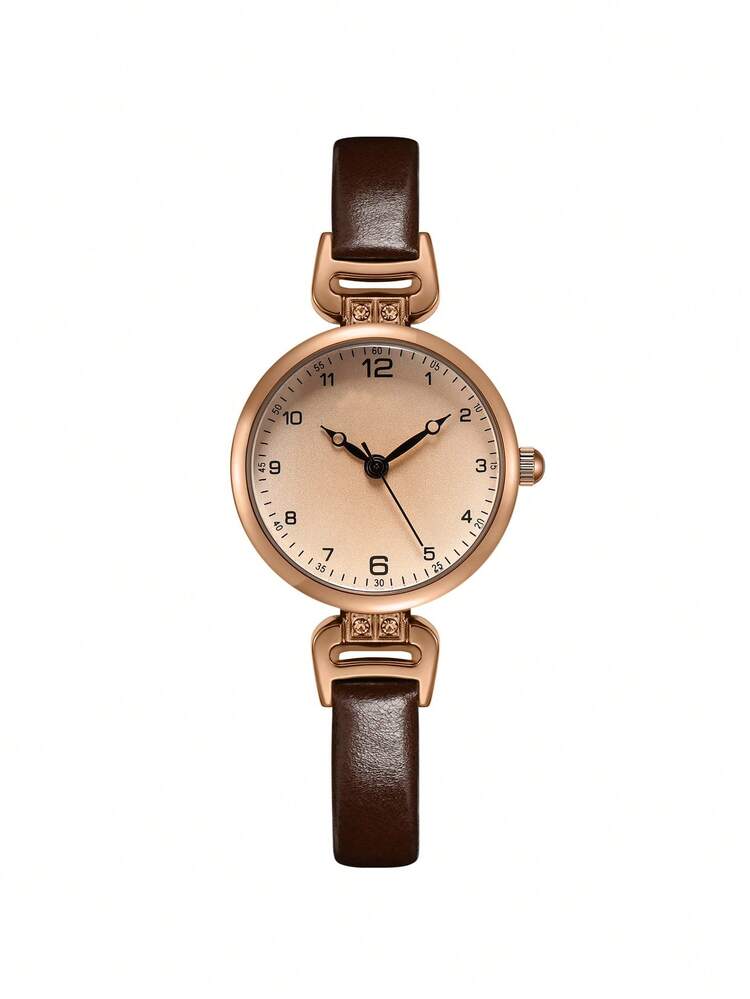 Vintage Petite Dial Quartz Watch detail photo 3 - Watches at ShopKaar