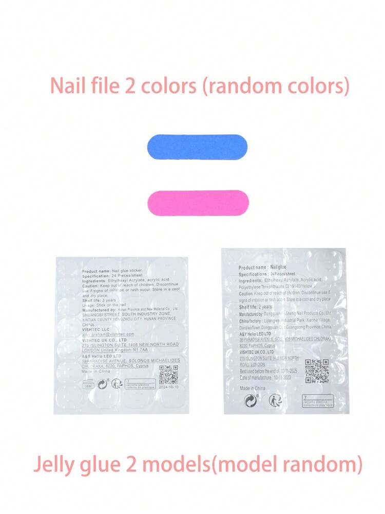 24pcs Medium Almond Shaped Press-On Nails, Vintage Red & Gold Line French Y2K Red 3D Fake Nails Set With Bow Decor, Suitable For Nail Salons, Girls & Women For Daily Wear, Holidays & Gifts - view 6